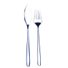 Mepra Avanguardia Flatware Fish Set - 24 Pieces In Silver