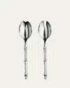 Mepra Bali Mirror 2 Piece Salad Serving Set
