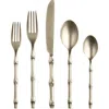 Mepra Bali Flatware Set In Gold