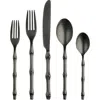 Mepra Bali Flatware Set In Black