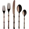 Mepra Bali Flatware Set In Brown