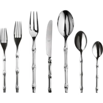 Mepra Bali Flatware Set In Silver