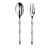 Mepra Bali Mirror 2 Piece Serving Set In Gray