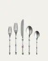 Mepra Bali Pewter 5-piece Flatware Place Setting