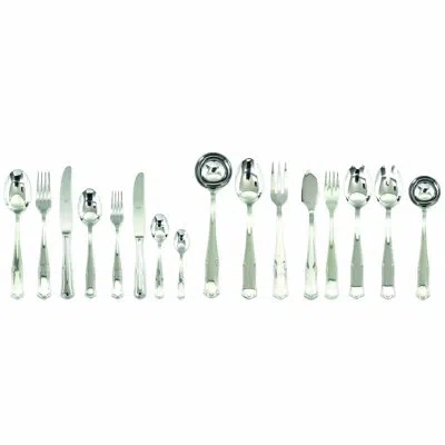 Mepra Bavaria Flatware Set - 126 Pieces - Stainless Steel