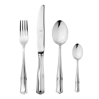 Mepra Bavaria Flatware Set - 24 Pieces - Stainless Steel