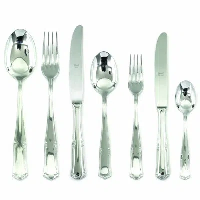 Mepra Bavaria Flatware Set - 42 Pieces - Stainless Steel