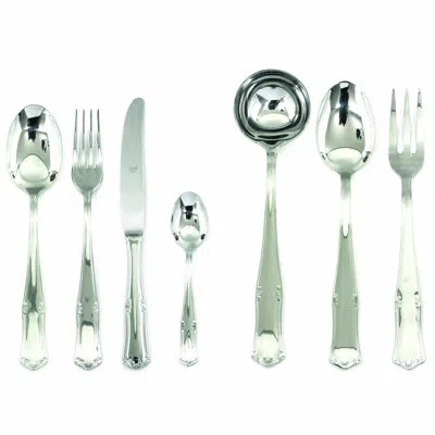 Mepra Bavaria Flatware Set With H/h Knives - 51 Pieces - Stainless Steel