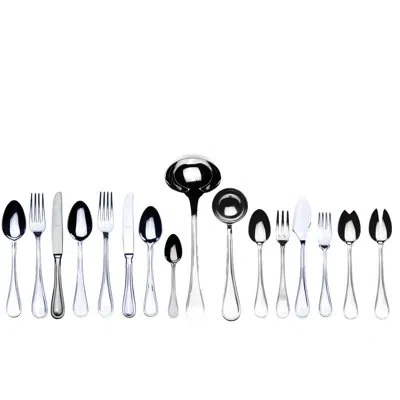 Mepra Boheme Flatware Set - 126 Pieces - Stainless Steel
