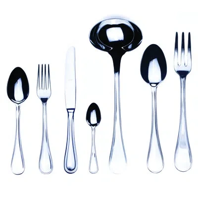 Mepra Boheme Flatware Set - 51 Pieces - Stainless Steel