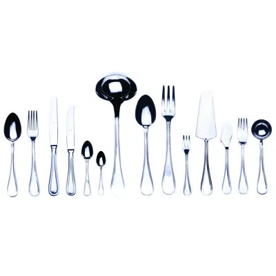 Mepra Boheme Flatware Set (configuration S) - 113 Pieces - Stainless Steel