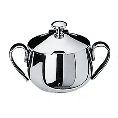 Mepra Bombata Sugar Bowl 6.76 oz - 6 Pieces - Stainless Steel In Silver