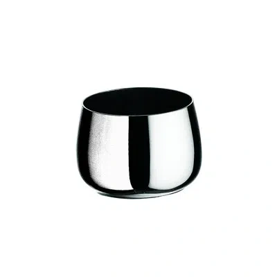 Mepra Bombata Sugar Bowl; C: 11-7/8 Oz. In Silver