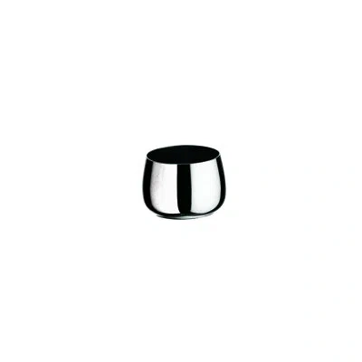 Mepra Bombata Sugar Bowl; C: 5-1/8 Oz. In Silver