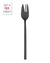 Mepra Box 6 Cake Fork In Black
