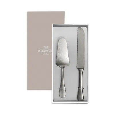 Mepra Brescia 2 Piece Vintage Cake Set In Black