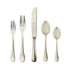 Mepra Brescia 5-piece Flatware Set In Brescia Champagne