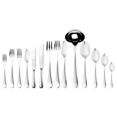 Mepra Brescia Flatware Set - 113 Pieces - Stainless Steel