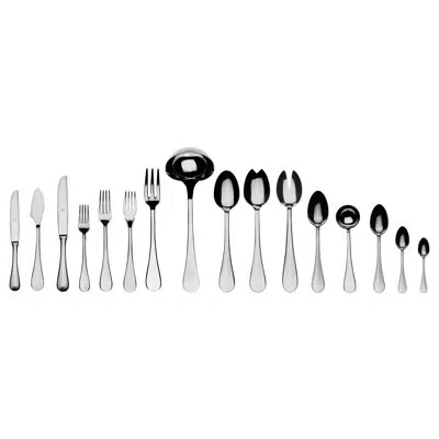 Mepra Brescia Flatware Set - 126 Pieces - Stainless Steel