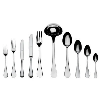 Mepra Brescia Flatware Set - 45 Pieces - Stainless Steel