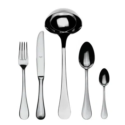 Mepra Brescia Flatware Set - 49 Pieces - Stainless Steel