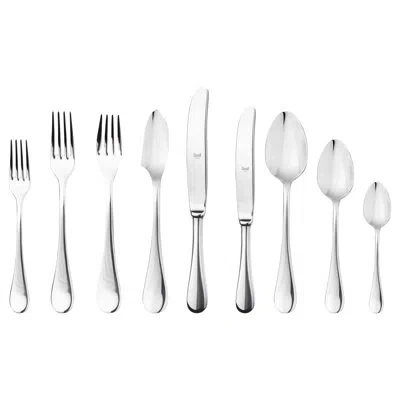 Mepra Brescia Flatware Set - 54 Pieces - Stainless Steel