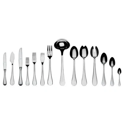 Mepra Brescia Flatware Set (configuration P) - 113 Pieces - Stainless Steel