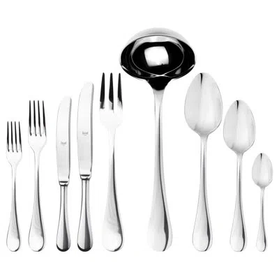 Mepra Brescia Flatware Set With H/h Knives - 39 Pieces - Stainless Steel