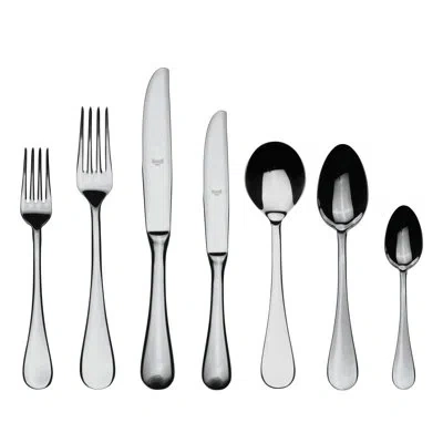 Mepra Brescia Flatware Set With H/h Knives - 42 Pieces - Stainless Steel