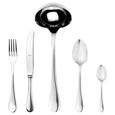 Mepra Brescia Flatware Set With H/h Knives - 49 Pieces - Stainless Steel