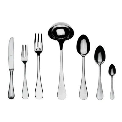 Mepra Brescia Flatware Set With H/h Knives - 51 Pieces - Stainless Steel