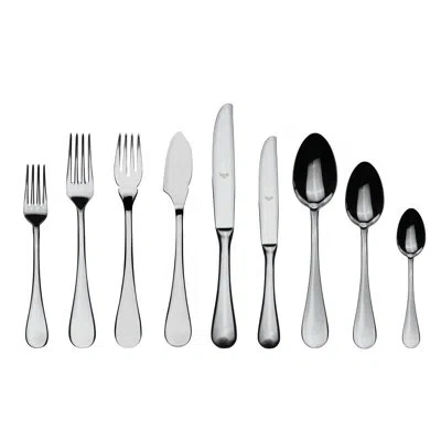 Mepra Brescia Flatware Set With H/h Knives - 54 Piece - Stainless Steel