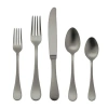Mepra Brescia Ice Black Gold Flatware Set