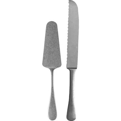 Mepra Brescia Vintage Cake Set In Gray