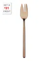 Mepra Bronxo 6pc Cake Fork Set In Gold