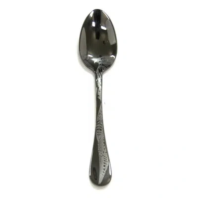 Mepra Caccia Coffee Spoon - 12 Pieces - Black Gold