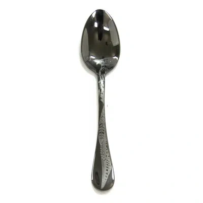 Mepra Caccia Coffee Spoon - 24 Pieces In Oro-nero