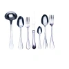 Mepra Caccia Flatware Set - 51 Pieces In Silver