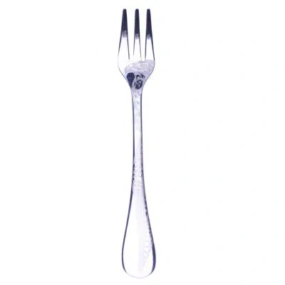 Mepra Caccia Salad / Dessert Fork In Silver