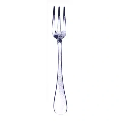 Mepra Caccia Serving Fork - 12 Pieces In Silver