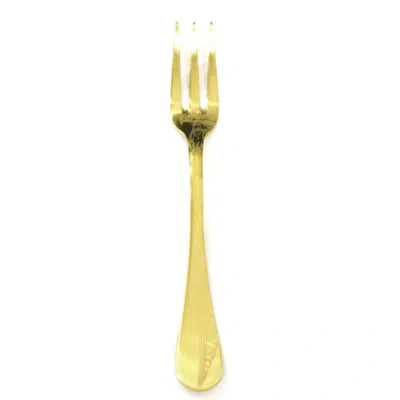 Mepra Caccia Serving Fork - 48 Pieces In Ice Oro