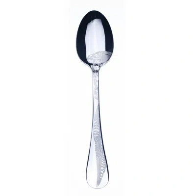 Mepra Caccia Serving Spoon In Silver