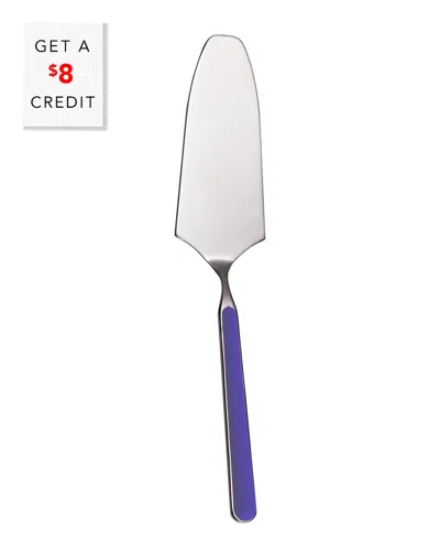 Mepra Cake Server With $8 Credit In Blue