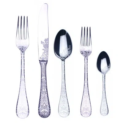 Mepra Casablanca 5 Pcs Place Setting Oro Gold In Silver