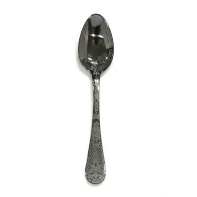Mepra Casablanca Espresso Spoon - 24 Pieces In Oro-nero