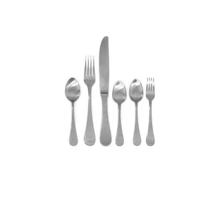 Mepra Casablanca Flatware Set - 5 Pieces In Ice