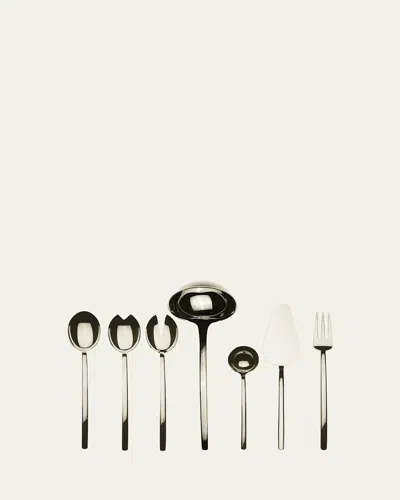 MEPRA CHAMPAGNE 7-PIECE FULL SERVING SET
