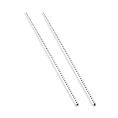 Mepra Stainless Steel Chopsticks In Silver