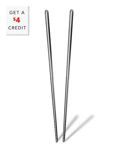 Mepra Chopsticks Set With $4 Credit In Silver