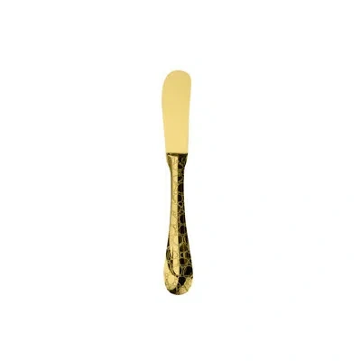 Mepra Coccodrillo Butter Knife - 48 Pieces In Nero
